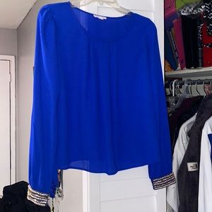Blue blouse